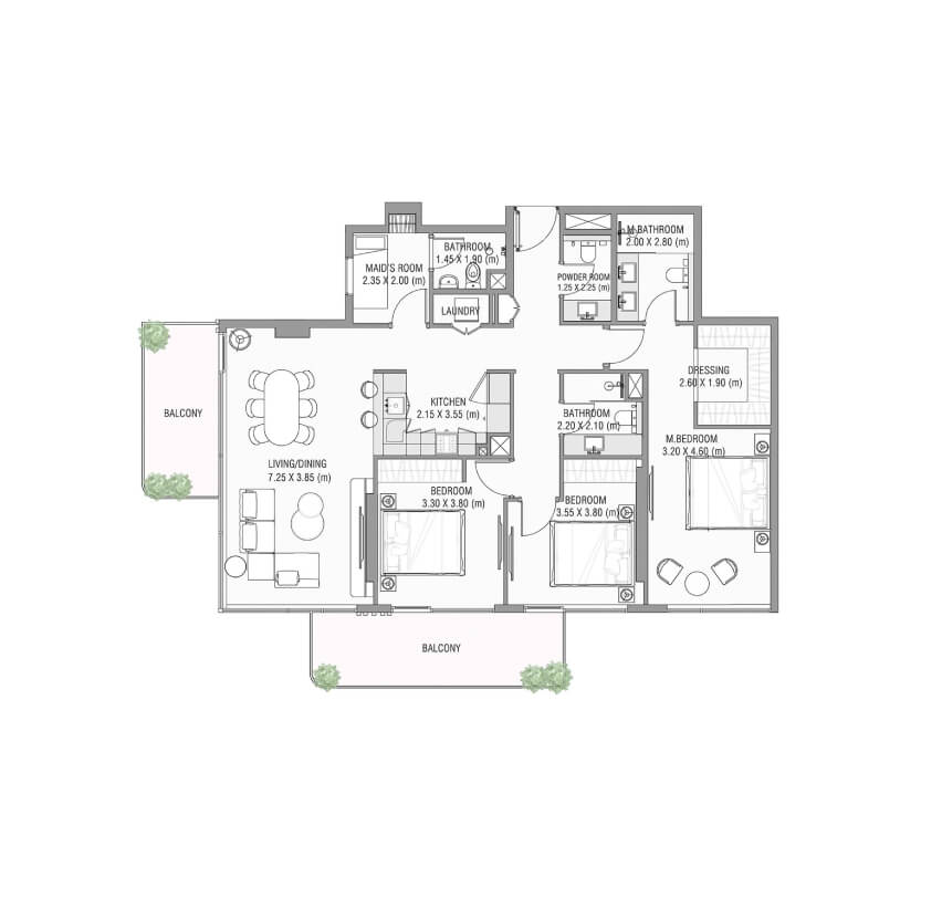 3 Bedroom